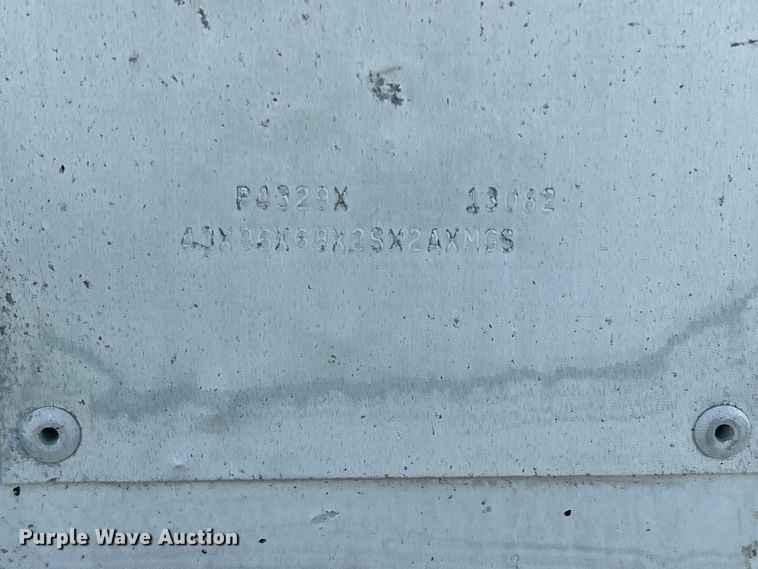 image for item DS2445 1999 Merritt P4329X  grain trailer