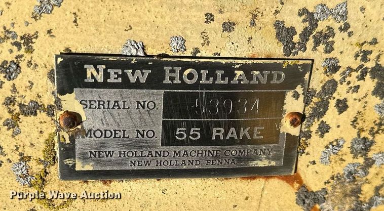 image for item DW2906 New Holland 55  hay rake