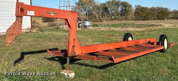 image for item DW2908 Harvest Hand  (12) bale trailer