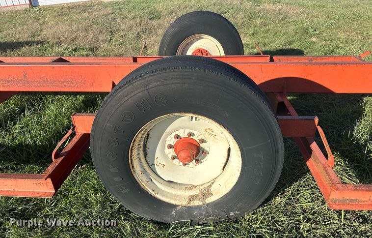 image for item DW2908 Harvest Hand  (12) bale trailer
