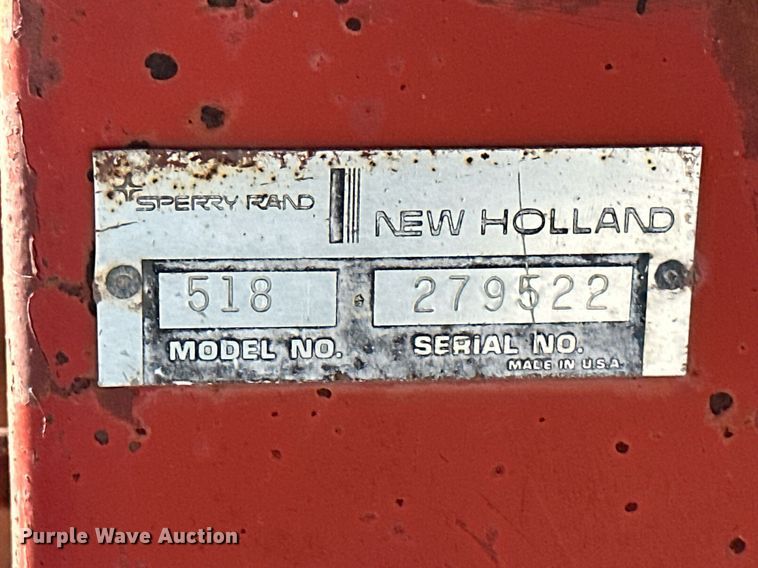 image for item KT9190 New Holland 518 manure spreader