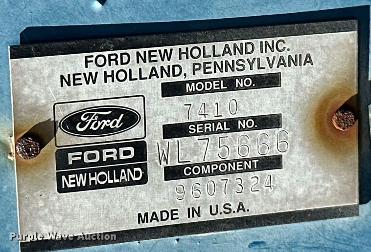 image for item KT9210 Ford 7410  loader