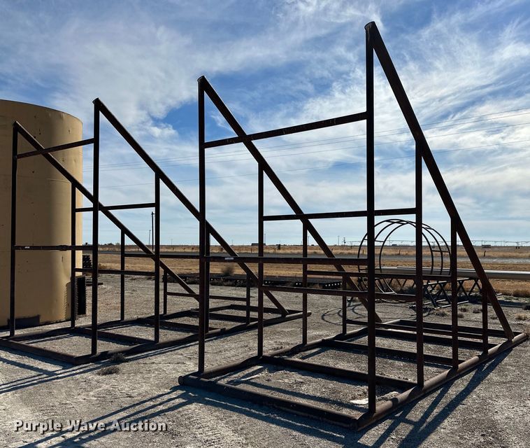 image for item KX9720 Grain bin stand with tank