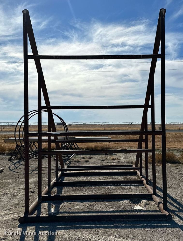 image for item KX9720 Grain bin stand with tank
