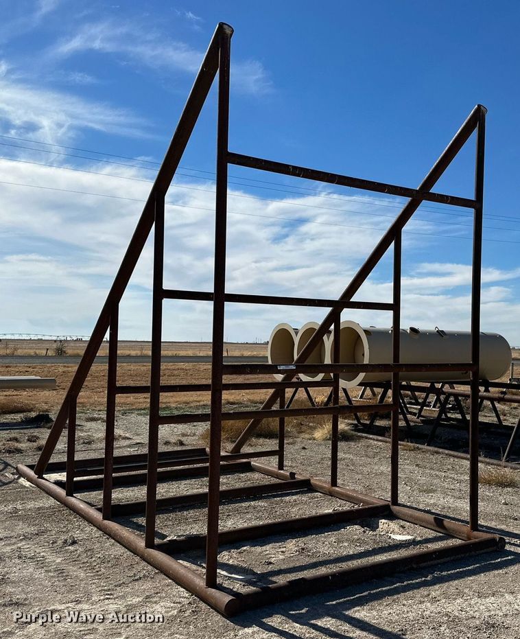 image for item KX9720 Grain bin stand with tank