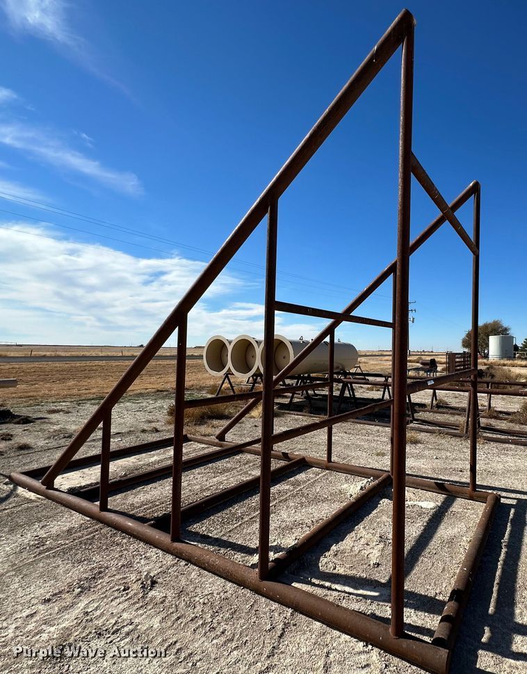 image for item KX9720 Grain bin stand with tank