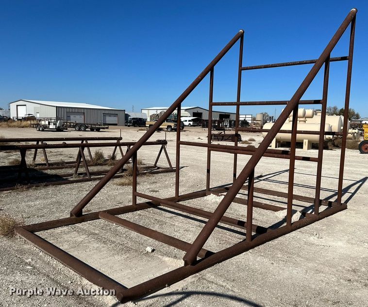 image for item KX9720 Grain bin stand with tank