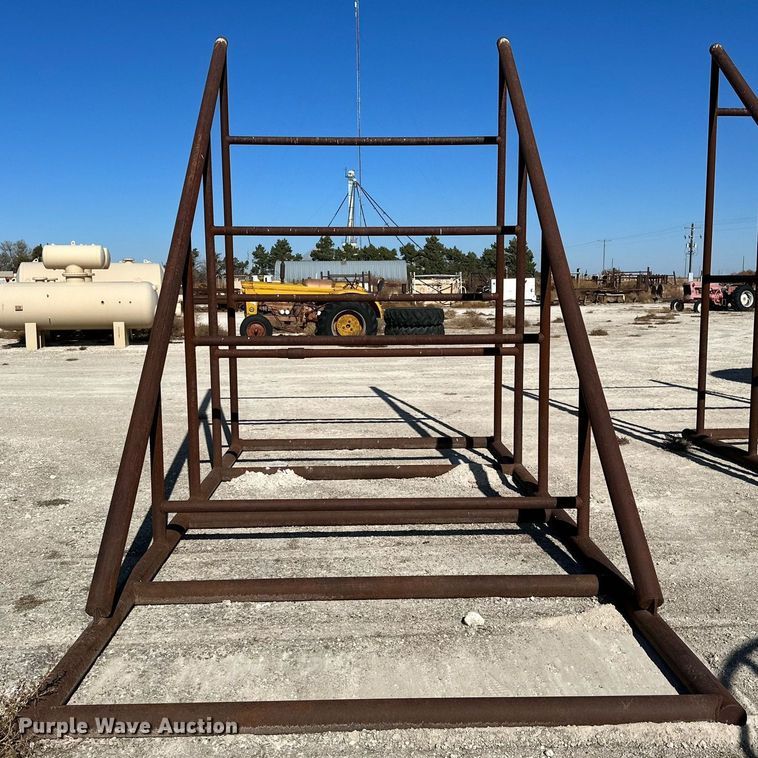 image for item KX9720 Grain bin stand with tank