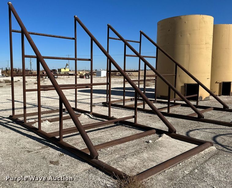 image for item KX9720 Grain bin stand with tank