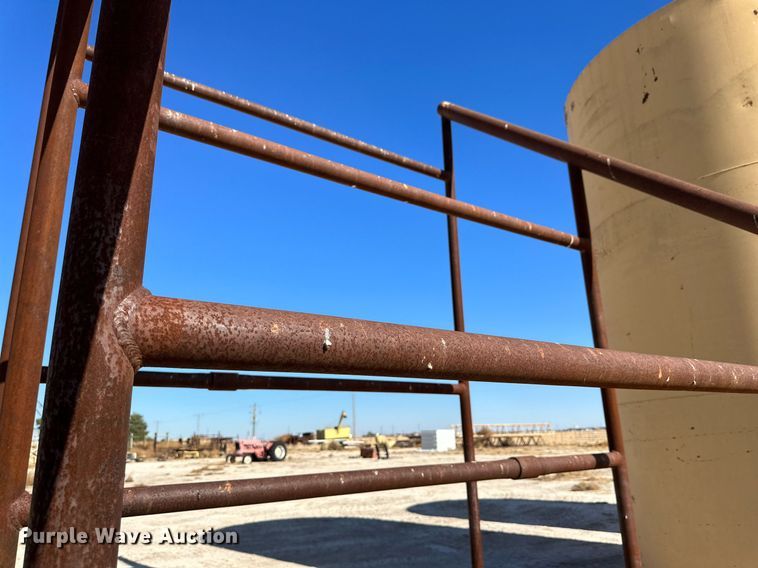 image for item KX9721 Grain bin stand with tank