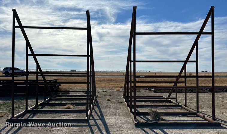 image for item KX9723 (2) grain bin stands