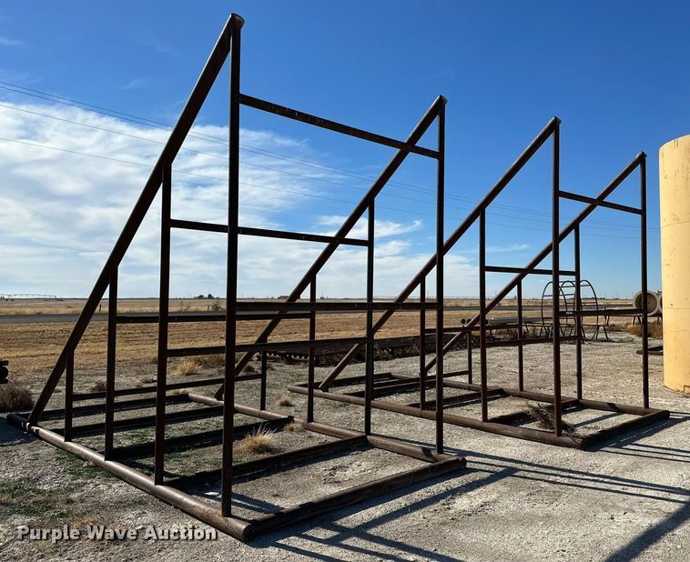 image for item KX9723 (2) grain bin stands