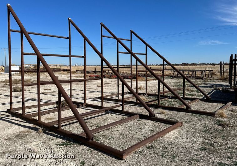 image for item KX9723 (2) grain bin stands