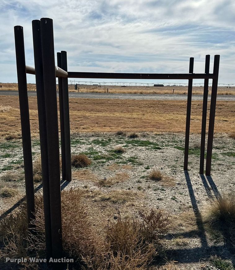 image for item KX9724 (3) 12' W x 7' H pipe fence corners