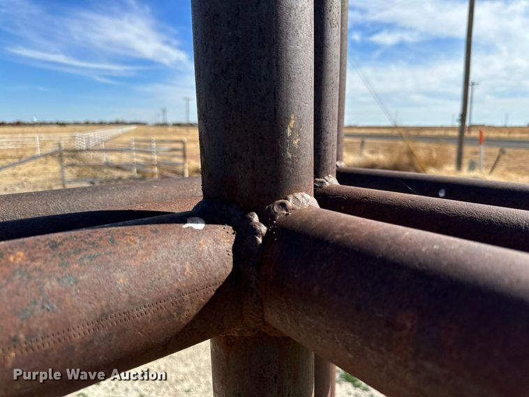 image for item KX9724 (3) 12' W x 7' H pipe fence corners