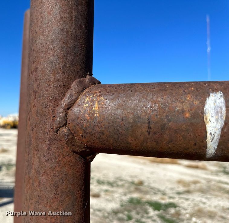 image for item KX9724 (3) 12' W x 7' H pipe fence corners