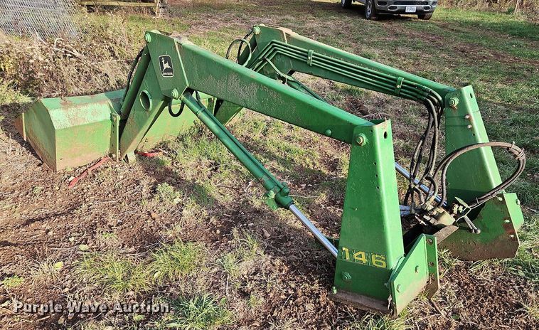 image for item LB9576 John Deere 146  loader arms