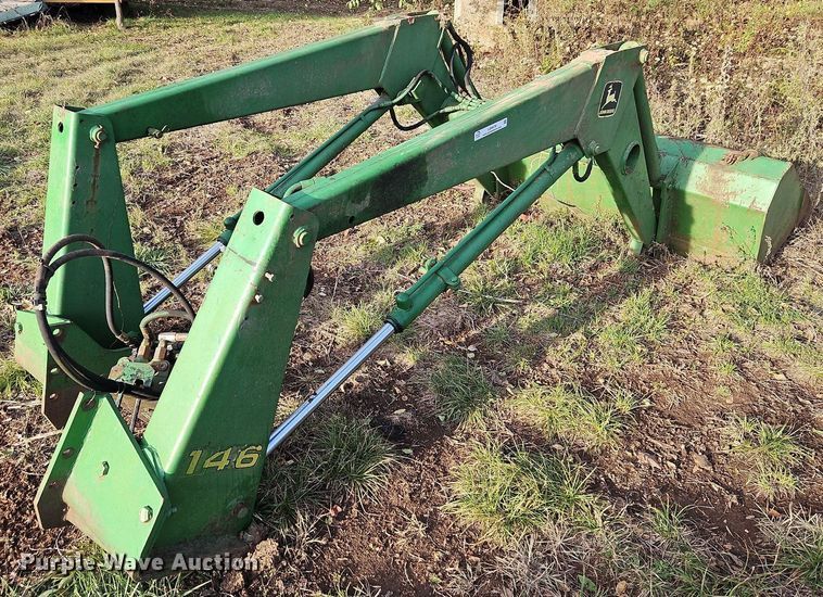 image for item LB9576 John Deere 146  loader arms