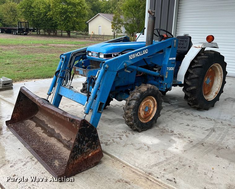 image for item LU9825 1994 Ford 1715  MFWD tractor