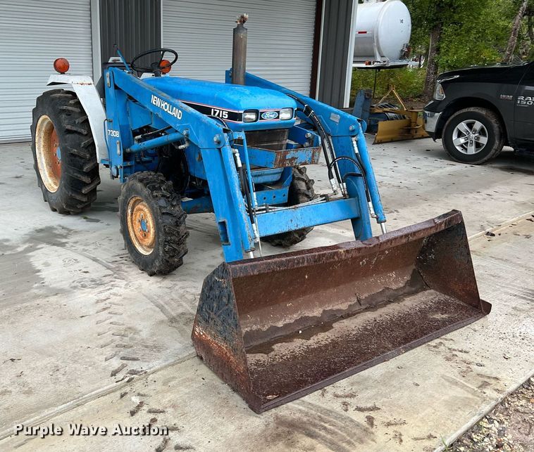 image for item LU9825 1994 Ford 1715  MFWD tractor