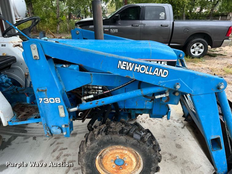 image for item LU9825 1994 Ford 1715  MFWD tractor