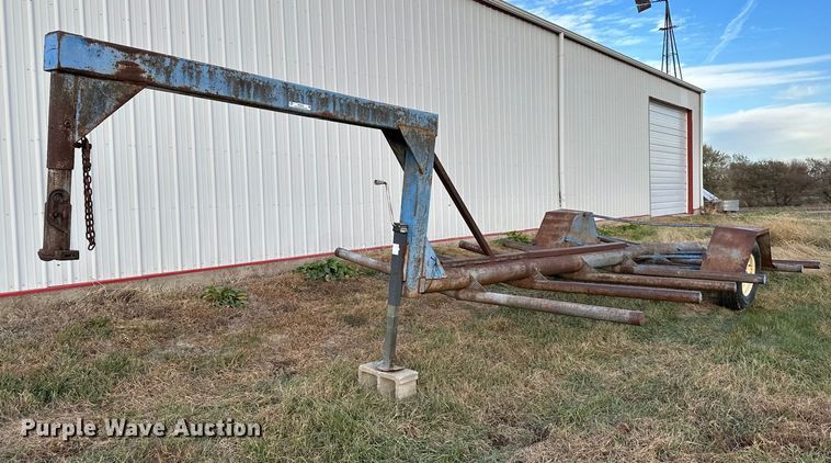 image for item NL9103 Hay bale trailer