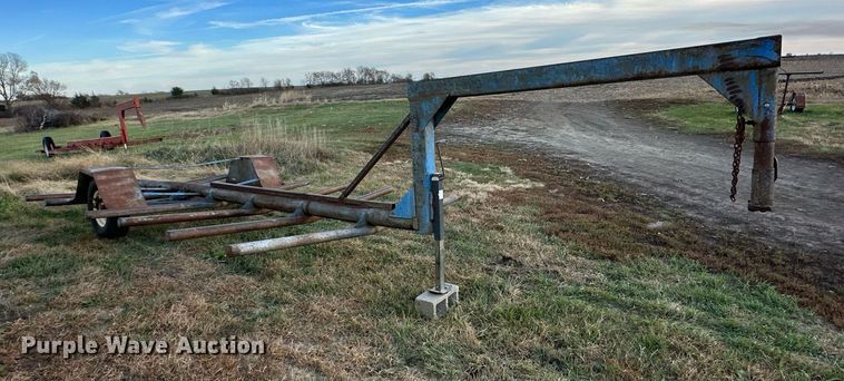 image for item NL9103 Hay bale trailer