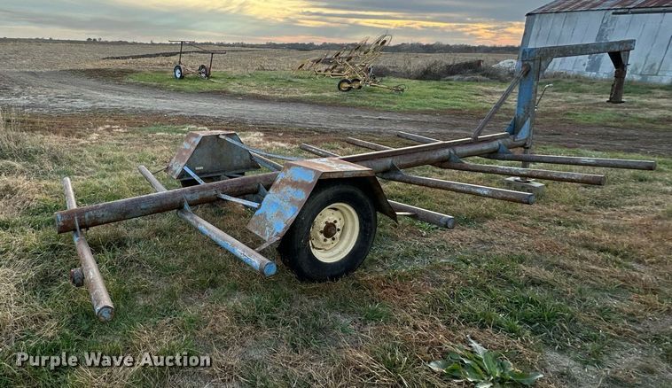 image for item NL9103 Hay bale trailer