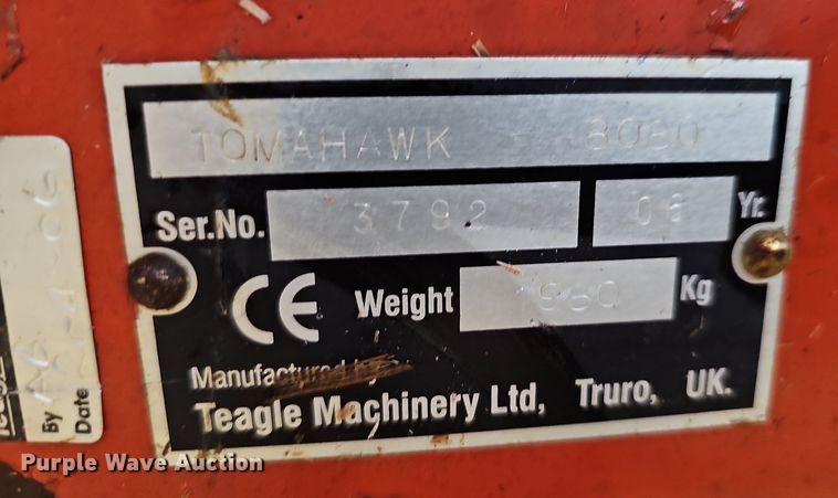 image for item NP9053 2006 Teagle 8080  bale processor