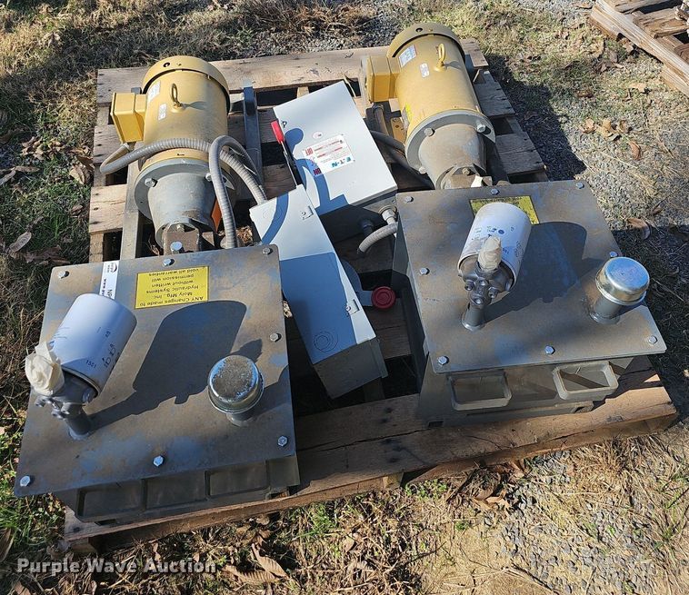 image for item NP9107 (2) Baldor hydraulic pumps