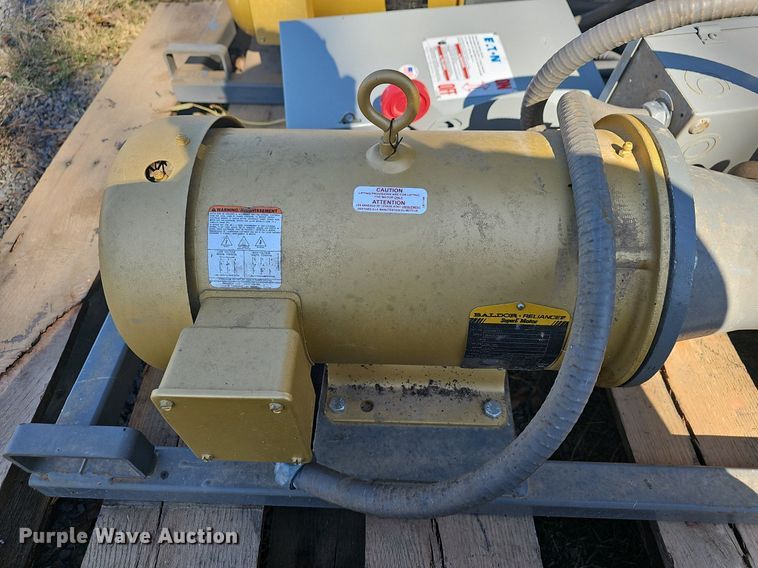 image for item NP9107 (2) Baldor hydraulic pumps