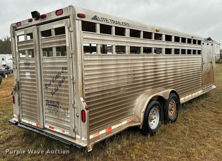 image for item NQ9486 2004 Elite  livestock trailer