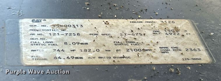 image for item NR9344 1996 Caterpillar Challenger CH55 tractor