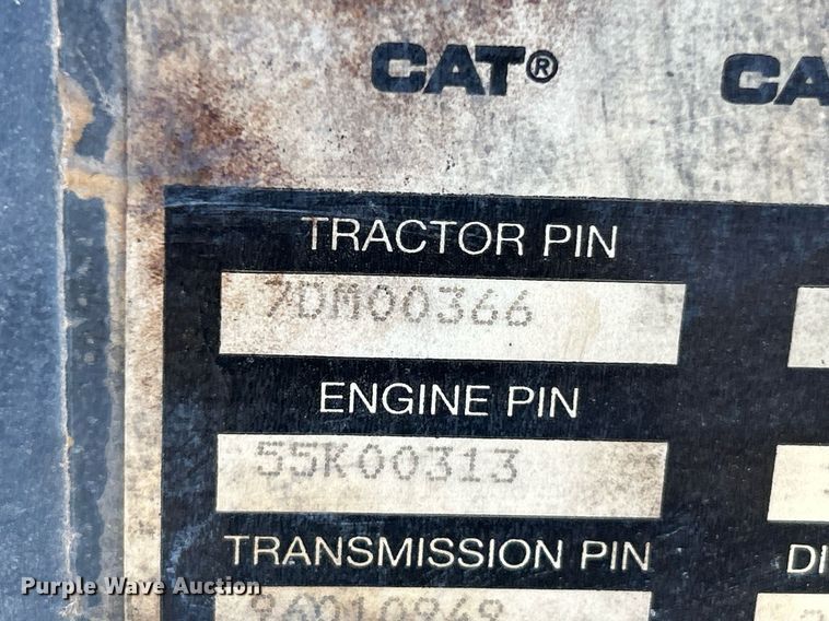 image for item NR9344 1996 Caterpillar Challenger CH55 tractor