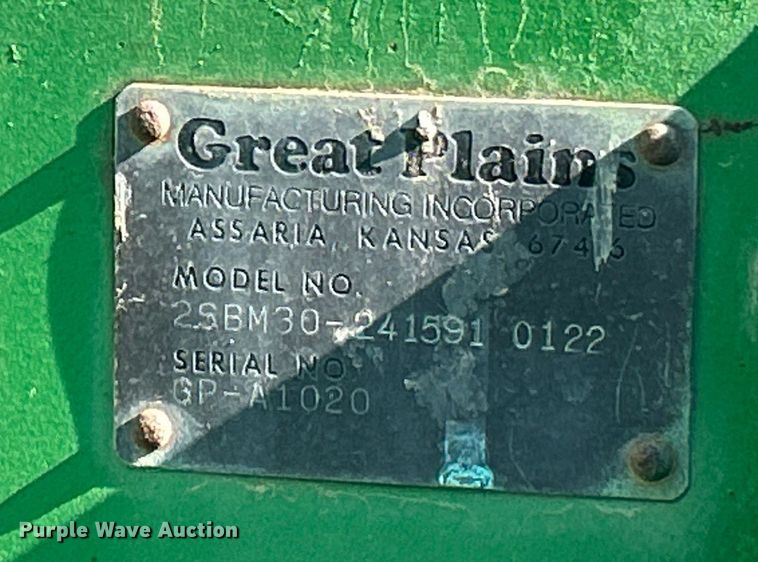 image for item NR9345 Great Plains 24R-15 planter