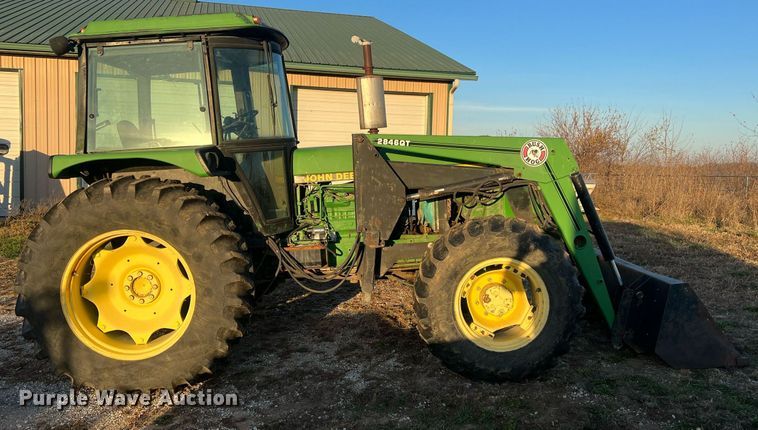 image for item OA9174 1988 John Deere 2955  MFWD tractor