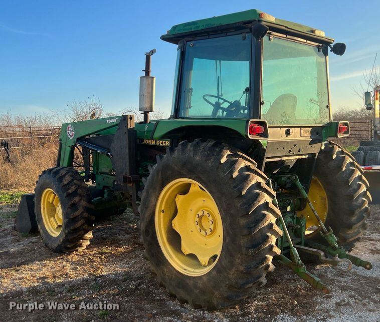 image for item OA9174 1988 John Deere 2955  MFWD tractor