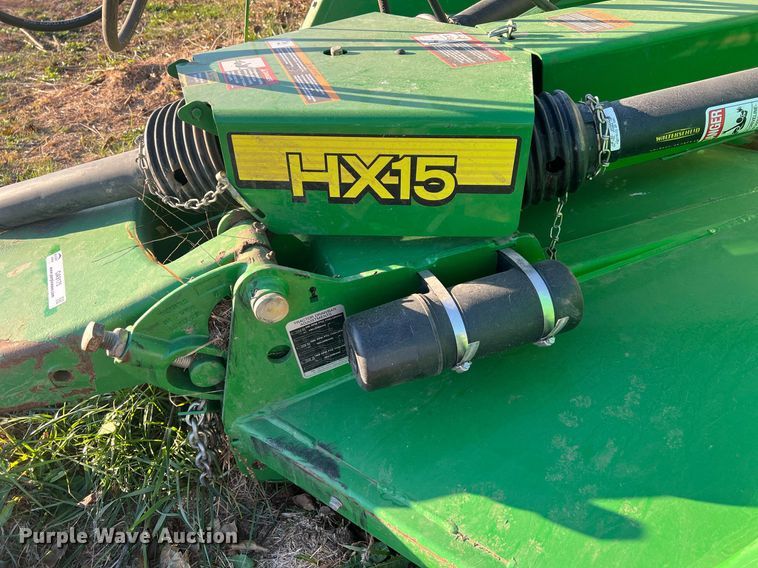 image for item OA9175 John Deere HX15  batwing rotary mower
