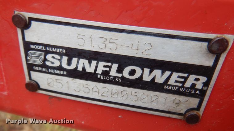 image for item OF9566 Sunflower 5135  field cultivator