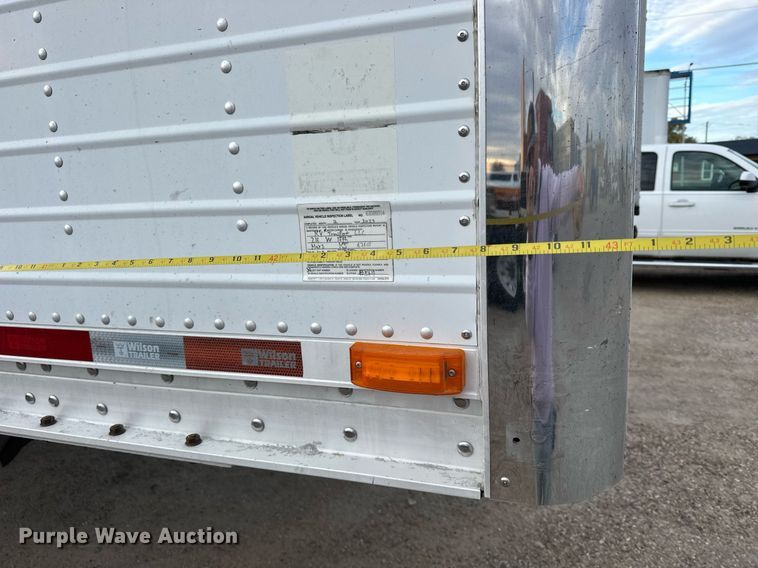 image for item OK9145 2012 Wilson DWH-550 Pace Setter  grain trailer