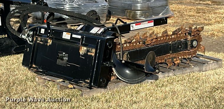 image for item OK9194 Kubota TR48  skid steer trencher