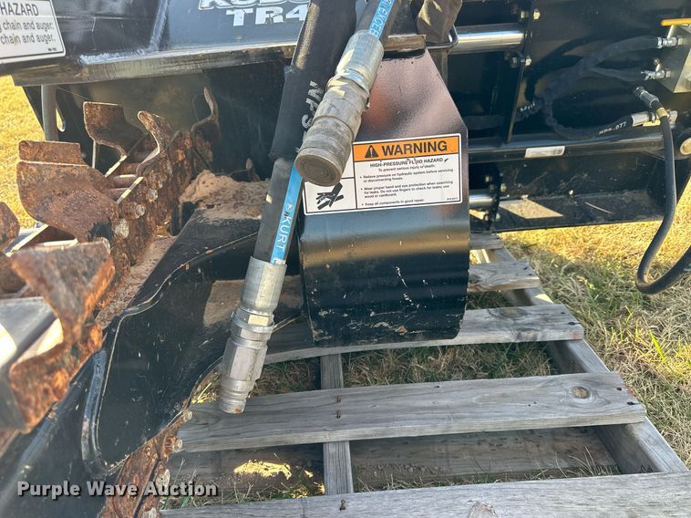 image for item OK9194 Kubota TR48  skid steer trencher