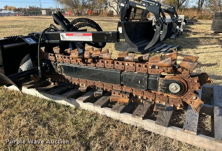 image for item OK9194 Kubota TR48  skid steer trencher