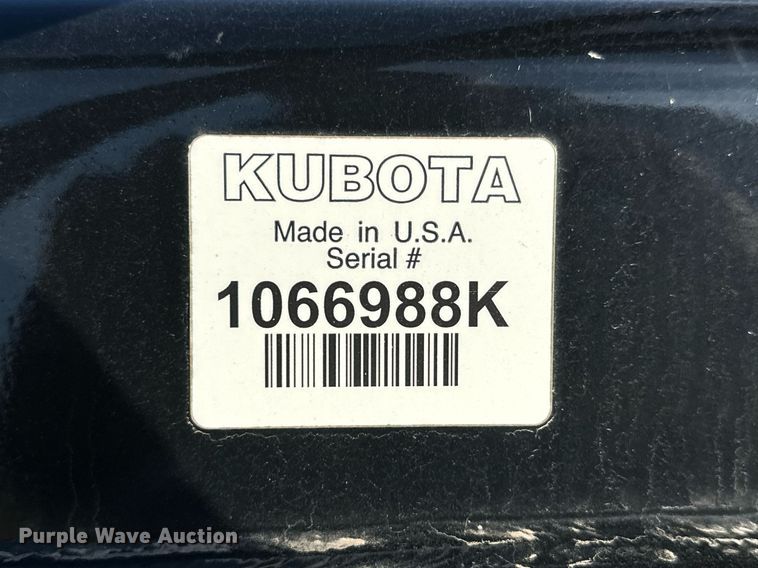 image for item OK9194 Kubota TR48  skid steer trencher