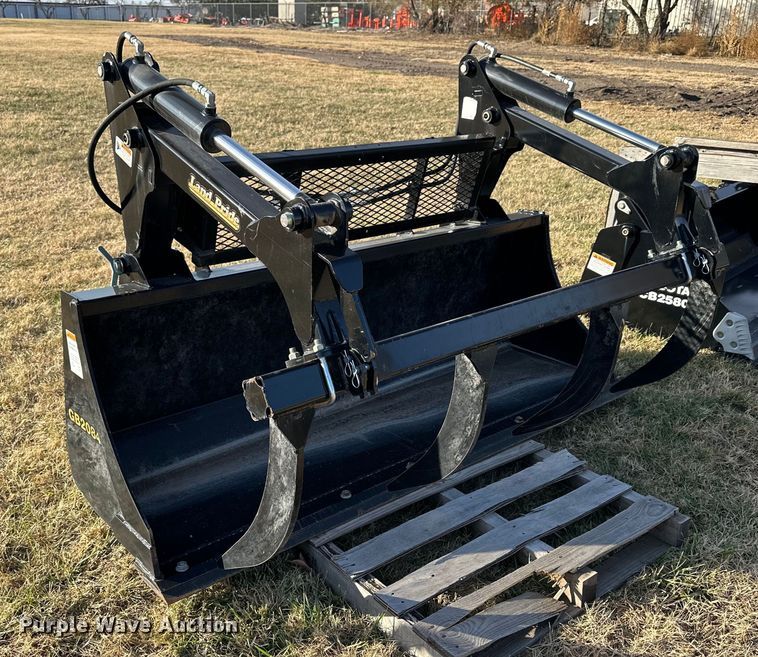 image for item OK9195 Land Pride  GB2084 skid steer grapple bucket