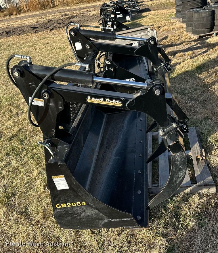 image for item OK9195 Land Pride  GB2084 skid steer grapple bucket