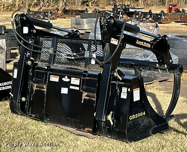 image for item OK9195 Land Pride  GB2084 skid steer grapple bucket