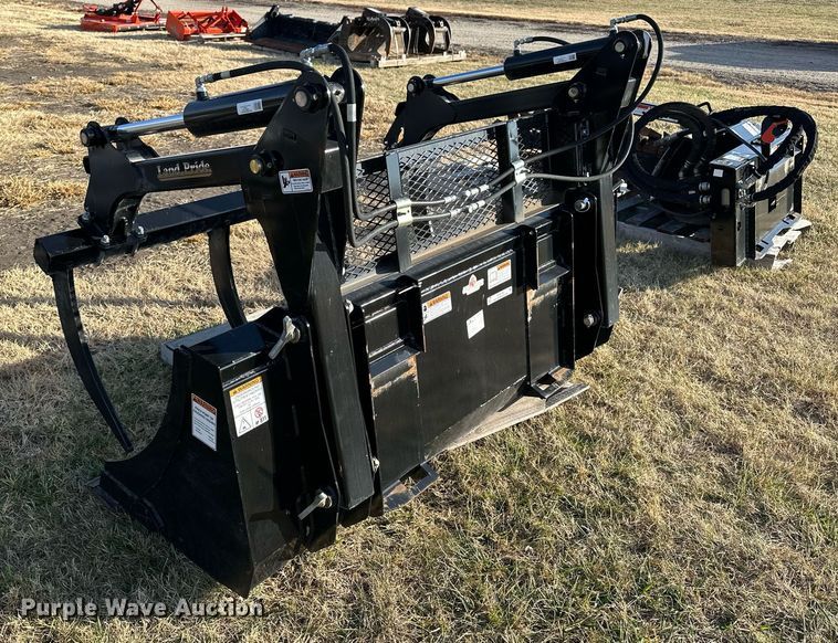 image for item OK9195 Land Pride  GB2084 skid steer grapple bucket