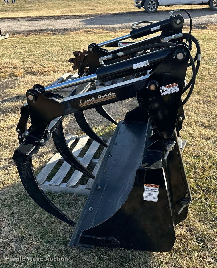image for item OK9195 Land Pride  GB2084 skid steer grapple bucket
