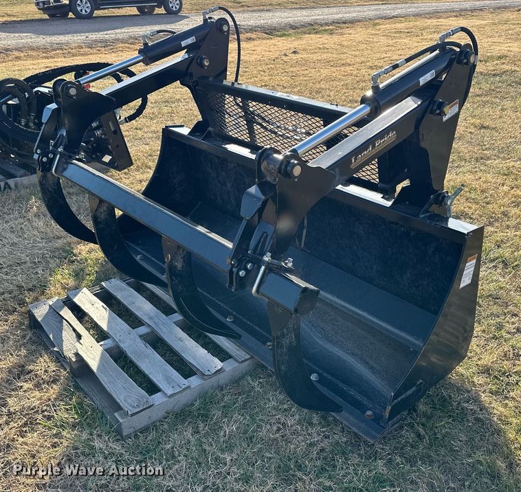 image for item OK9195 Land Pride  GB2084 skid steer grapple bucket